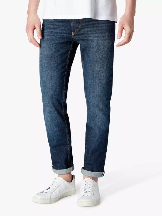 Mens turn up jeans