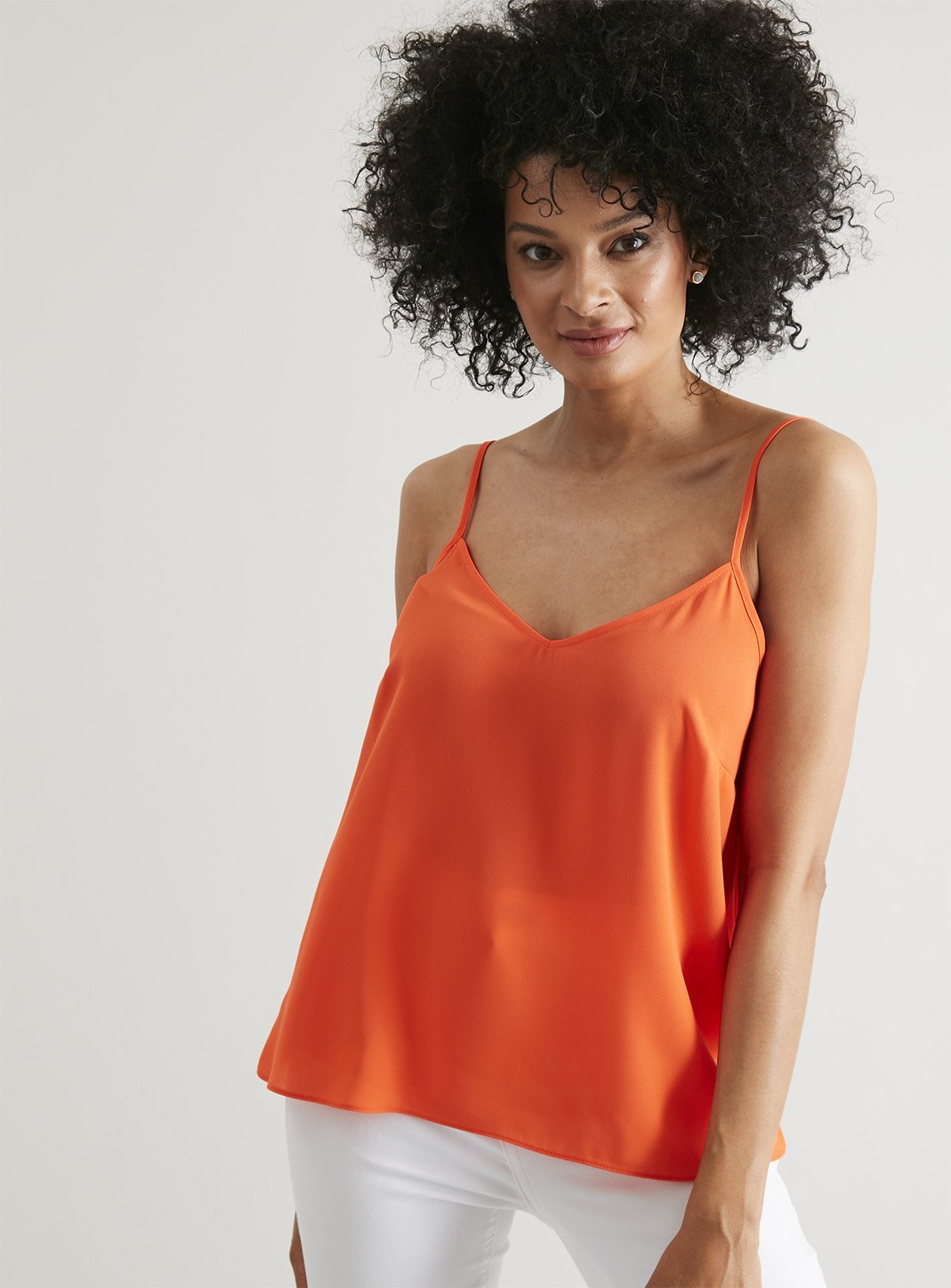 Coral Strappy Camisole - 10
