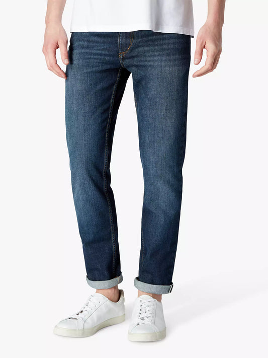 Mens turn up jeans