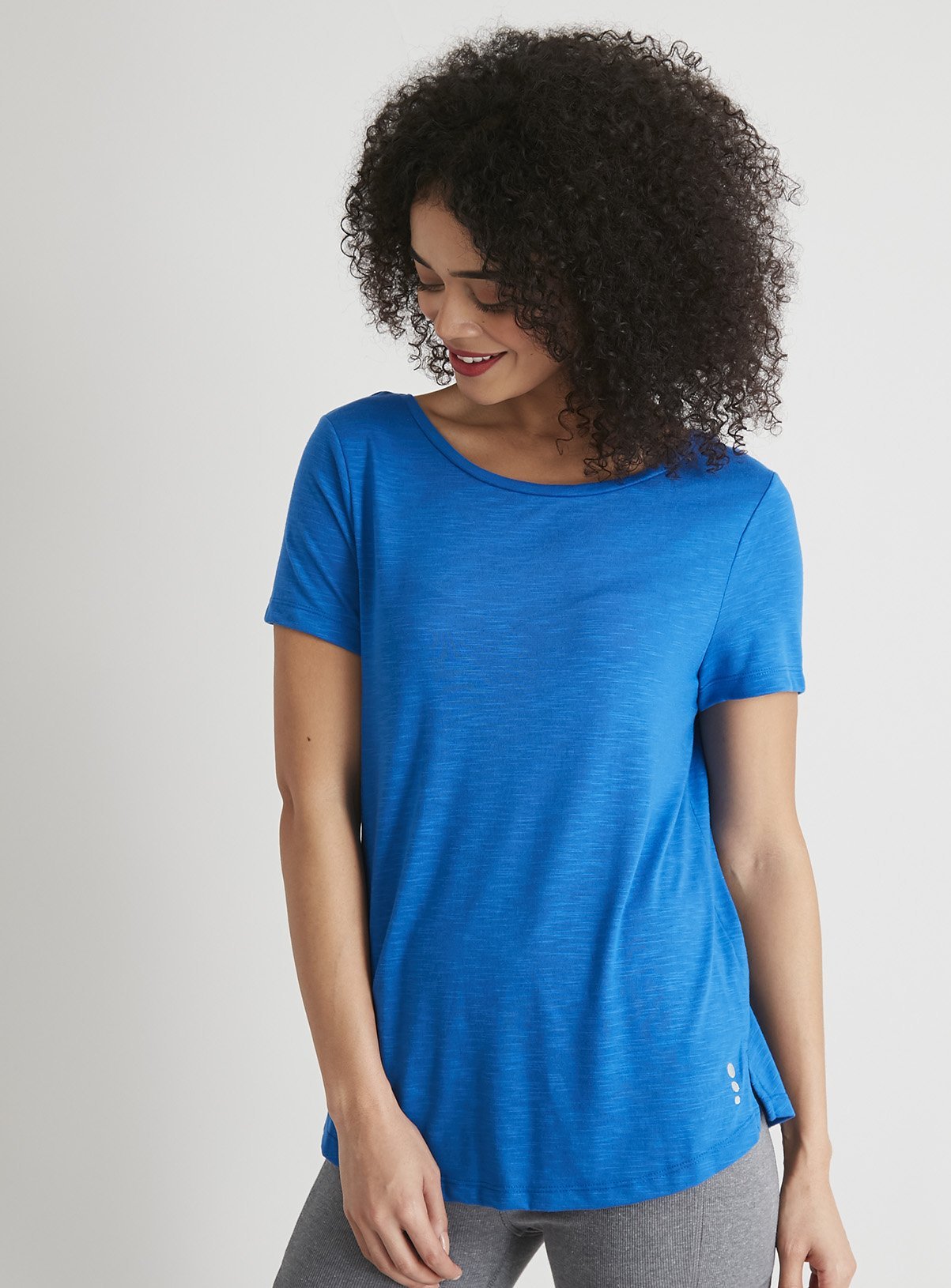 Active Blue Bar Back T-Shirt - 10